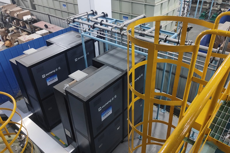 半導體廢水蒸發(fā)處理280kw電加熱導熱油爐「歐能機械」