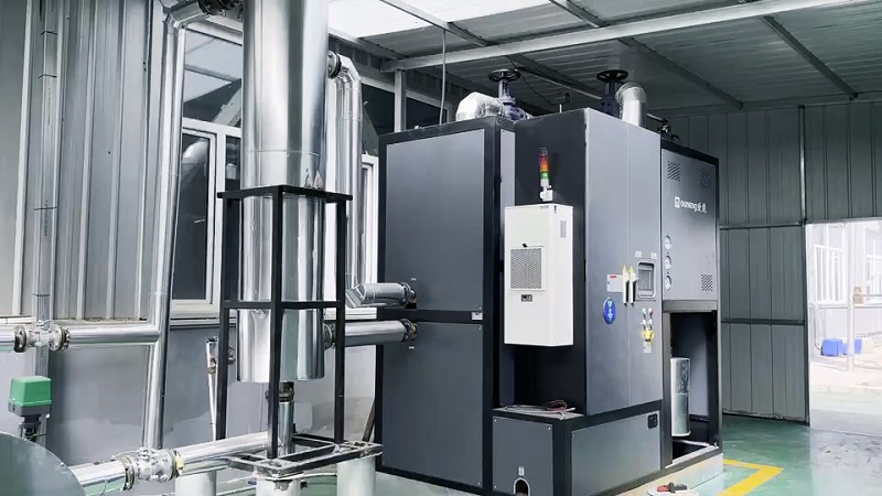 臥式反應釜電加熱導熱油爐300KW (1)