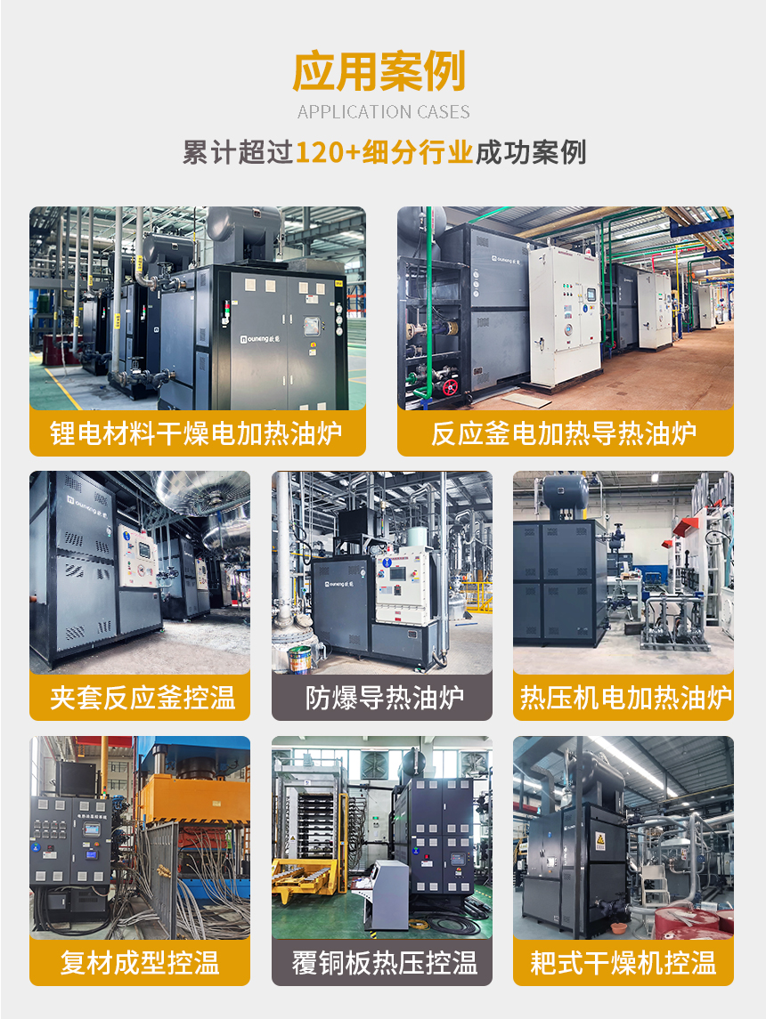 450KW電加熱導熱油爐案例